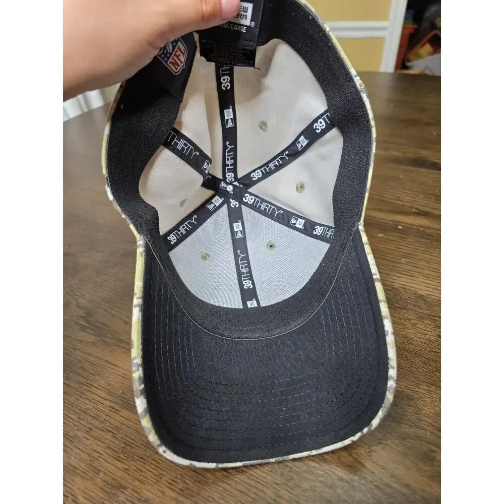 Pittsburgh Steelers New Era‎ 9Twenty Camo WOMEN'S Adjustable Hat Cap EUC CLEAN